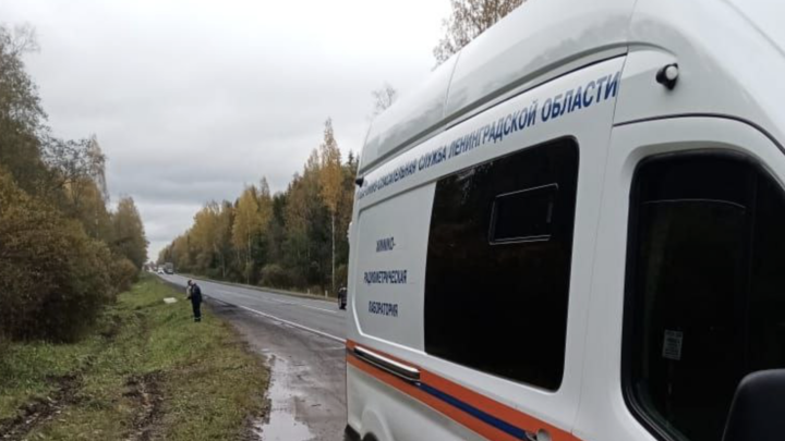 На Южном полукольце под Санкт-Петербургом по запаху установили место сброса химических веществ