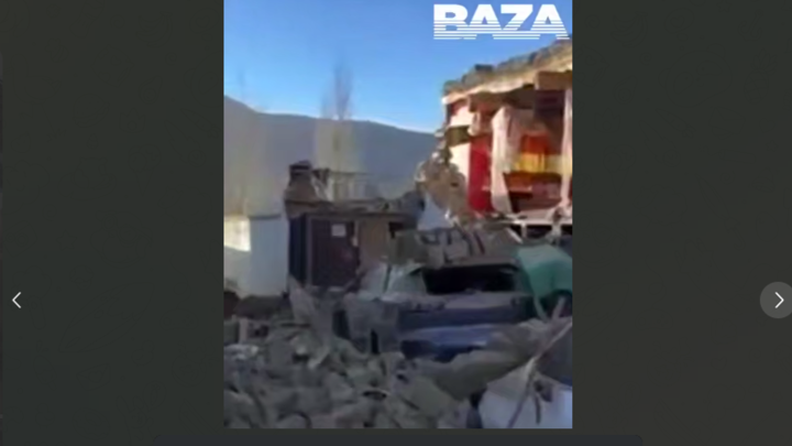 Появилось видео землетрясения в Тибете: число погибших выросло до 95 человек