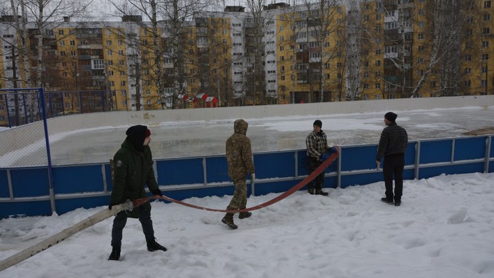 38 катков будут работать в нижегородских дворах этой зимой