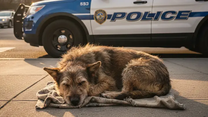 Бездомный пёс помог полицейским найти трёхлетнего мальчика в США
