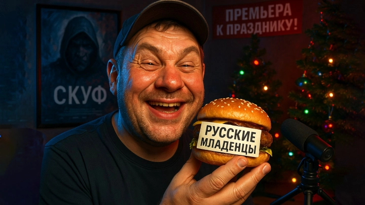 Первое - я не ем детей: Блогер оправдался за скандальное видео с бургерами из российских младенцев. Вышло странно