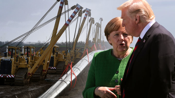 Как Трамп будет наказывать Меркель из-за «Северного потока — 2»