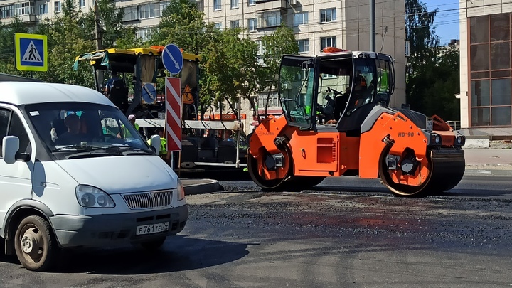 В Челябинске до 20 сентября ограничили движение по Комсомольскому проспекту