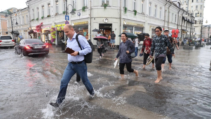 Дождь с грозой ожидается в Москве вечером 30 июля