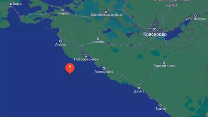 Землетрясение магнитудой 3,6 баллов зафиксировали море в районе Новороссийска