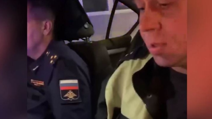 В Челябинске за езду с признаками алкогольного опьянения задержан полковник летного училища