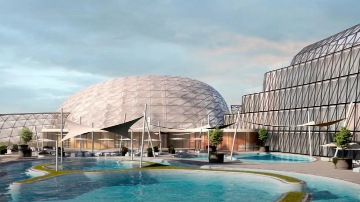 Конкуренция парку Галицкого: Краснодарцам показали, как будет выглядеть аквапарк на Затоне