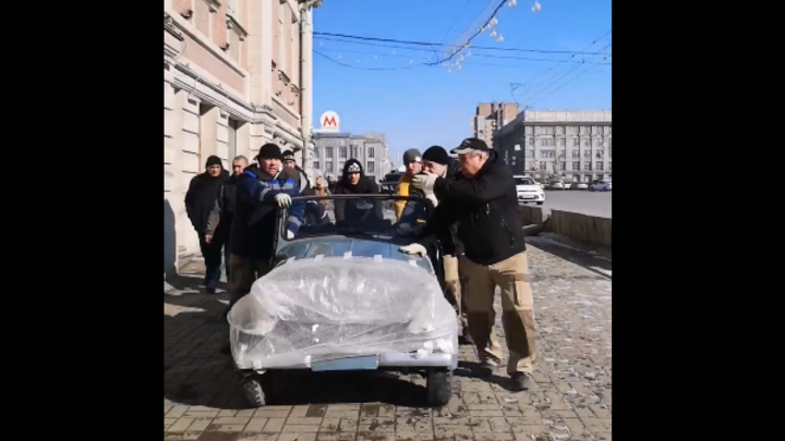 В Краеведческом музее Новосибирска появилась инвалидка из фильма Операция Ы