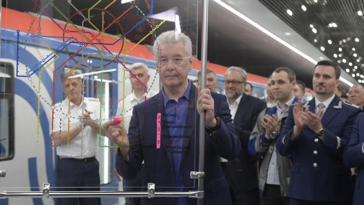 Собянин сообщил об итогах первых пяти лет работы Некрасовской линии метро