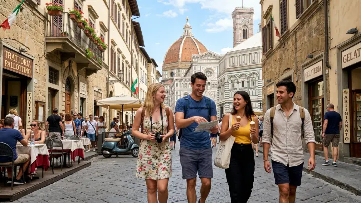 Жители Европы протестуют против иностранных туристов