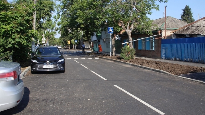 В Краснодаре на всем протяжении отремонтировали улицу Казачью