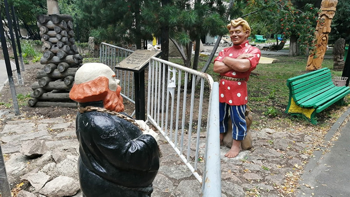 Стало известно, когда в челябинском горсаду имени Пушкина откроют Лукоморье