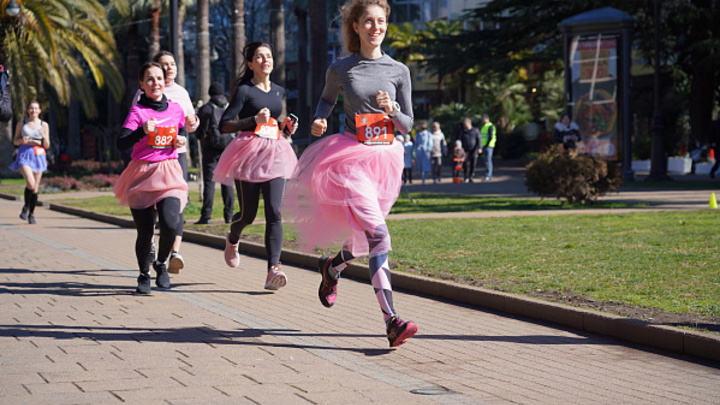 В Сочи прошел «Зефирный забег»