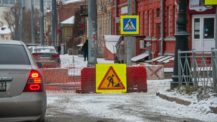 На левом берегу Новосибирска ограничат движение по ночам из-за строительства моста