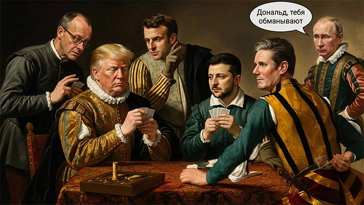 Мерц хлопнул дверью на переговорах с Зеленским. Прозвучала дичайшая ложь. Судьба мира решится 15 января