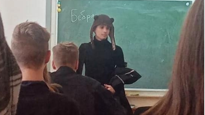 Уроженец Новосибирска музыкант Слава Марлоу посетил родную школу