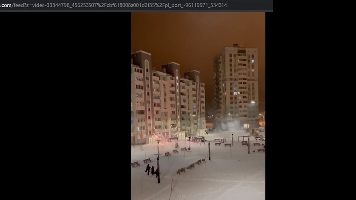 В Самаре взбесился фейерверк и начал стрелять по людям и окнам домов