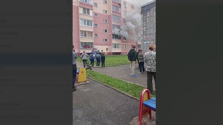 В Иванове на пожаре в многоэтажке в Московском микрорайоне эвакуировали 23 человека