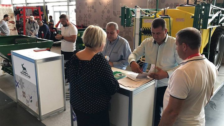 Производители сельхозтехники Кубани представили свою продукцию на выставке МинводыАГРО