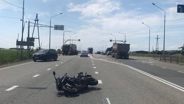 В Абинском районе в ДТП погиб 38-летний мотоциклист