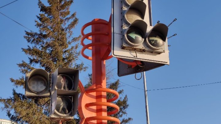 В Кемерове на проспекте Шахтеров временно отключат светофор