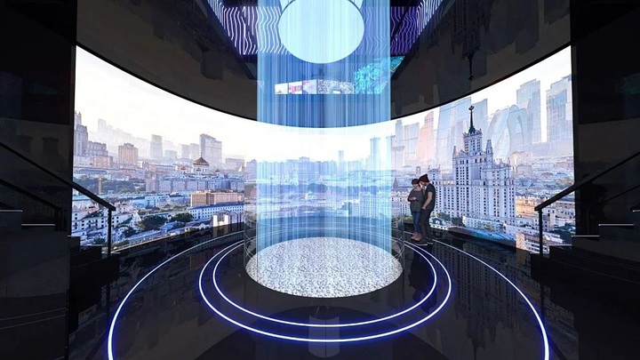 В павильоне Куб для гостей  Московского урбанфорума пройдёт сенсорное шоу