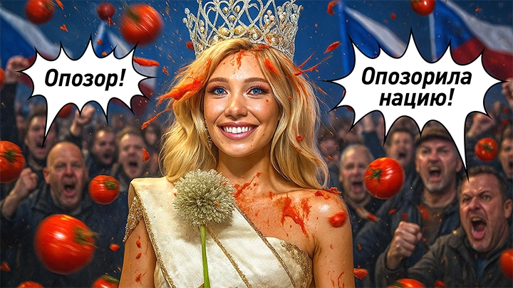 Да, опять виноваты русские! Красотка, выигравшая титул Мисс Земля — 2025, оскорбила Чехию — хватило одного слова