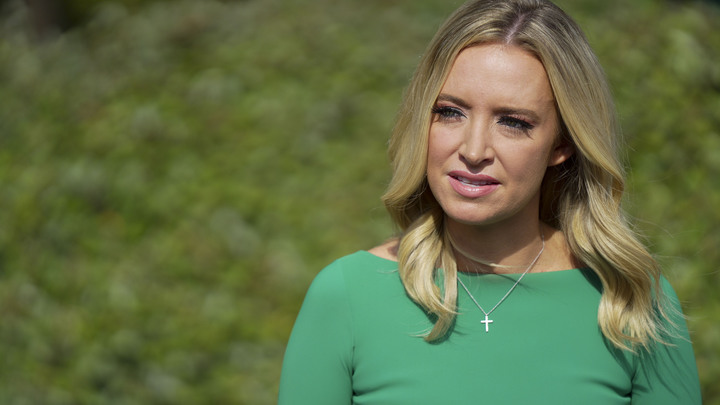 Воу-воу-воу! Нужно кое-что прояснить: Пресс-секретаря Белого дома отключили от эфира