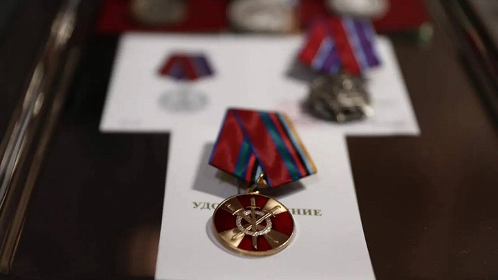 Губернатор Кубани вручил награды сотрудникам краевого управления Росгвардии