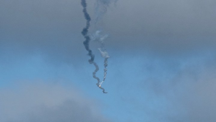 Русские зенитчики сбили украинский Су-25 на Херсонщине