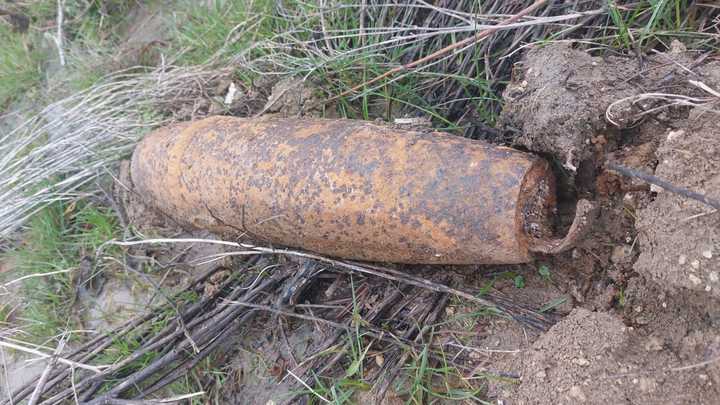 В трёх районах Кубани нашли артиллерийские снаряды и мины времён Великой Отечественной войны