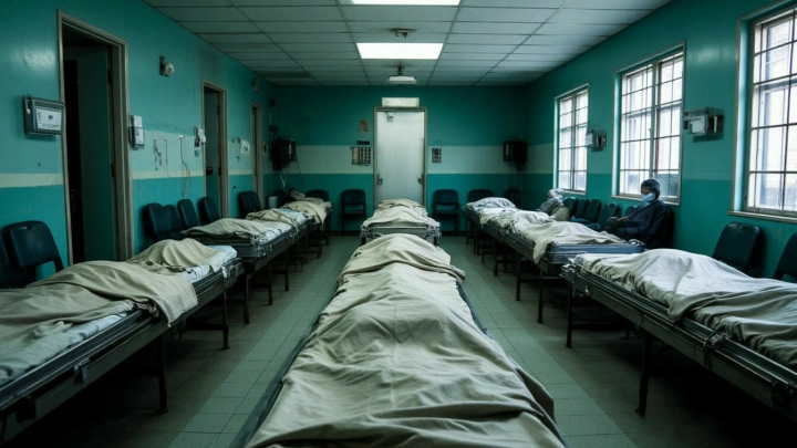 Пациенты ждут очереди рядом с телами умерших. Хинштейн поручил немедленно решить проблему в Курске