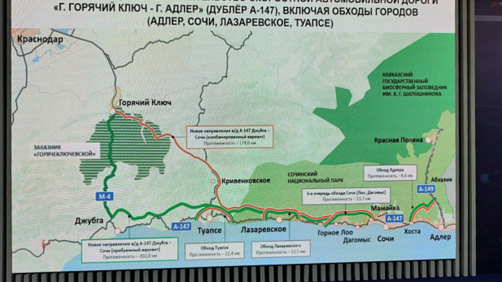 В Сочи построят дублёр скоростной трассы А-147 с оглядкой на опыт Китая и Турции