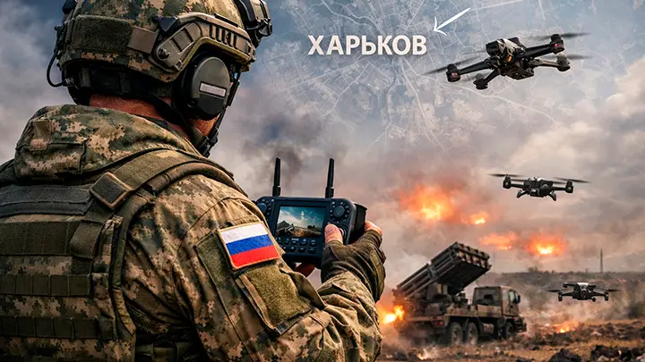 Прямая задача руководства страны: Дроноводы уже постучали в двери Харькова. Полковник рассказал об обманном манёвре   