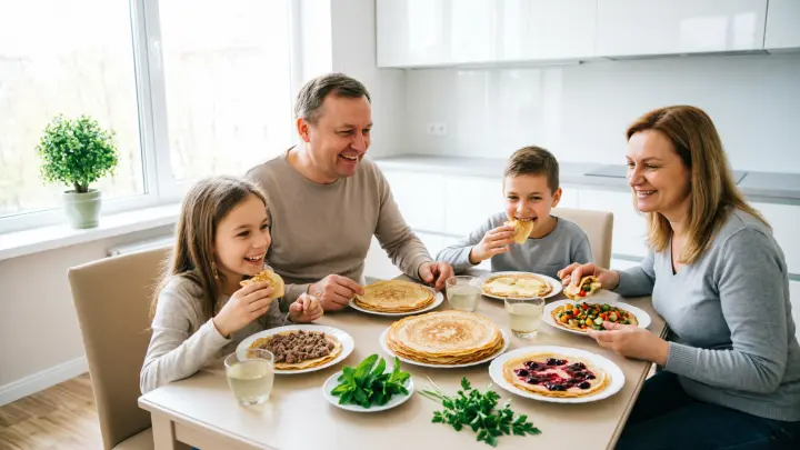 Роспотребнадзор: Сколько можно блинов есть за один раз, а кому не стоит вообще