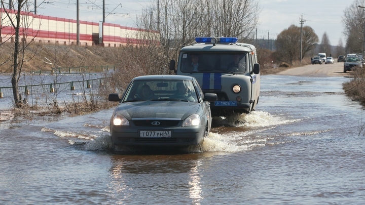 В Перми из-за сильного ливня затопило городские улицы