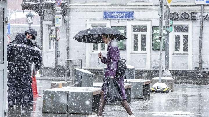 После снегопадов Москву накроют ливни