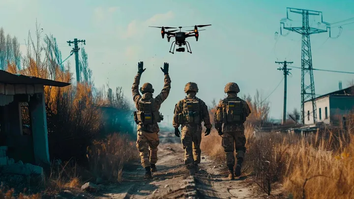 Миссия невыполнима: Дрон накрыл ВСУ при попытке воткнуть украинский флаг