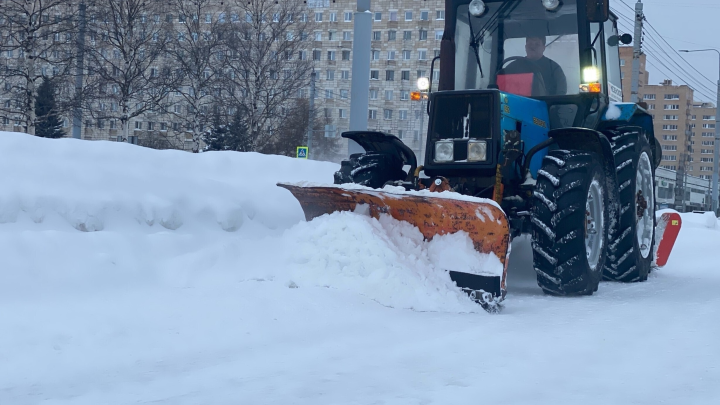 За первую неделю марта в Архангельске выпала полумесячная норма снега