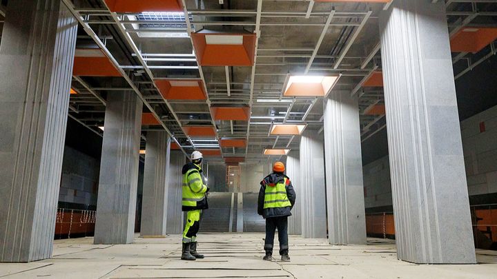 Минус пятый этаж: как устроена станция Новаторская Троицкой линии метро