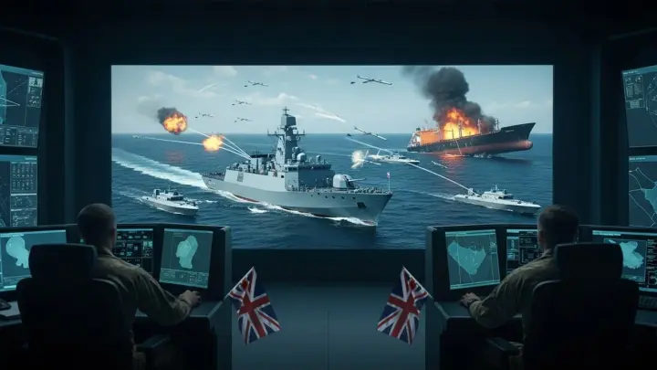 Началось: От угроз британцы перешли к делу. Перехвачены русский корвет и танкер - пролив Ла-Манш больше небезопасен