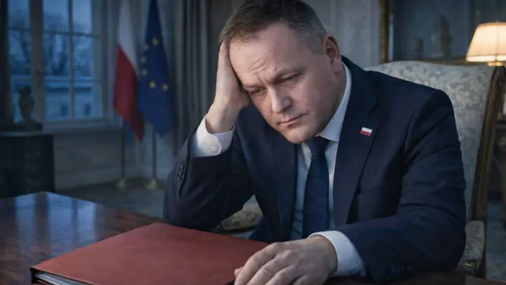 Президент Польши выронил пакет снюса в прямом эфире, посвящённом его запрету