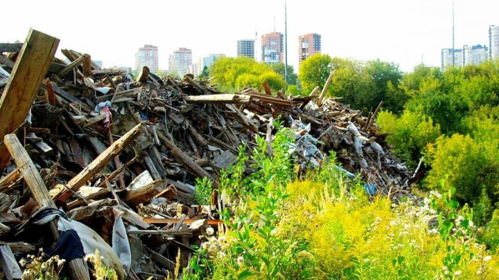 В Нижнем Новгороде зарегистрировано 300 нелегальных свалок — в основном строительных отходов