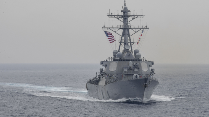 ВМС США подтвердили обнаружение погибших моряков в затопленной части эсминца Fitzgerald