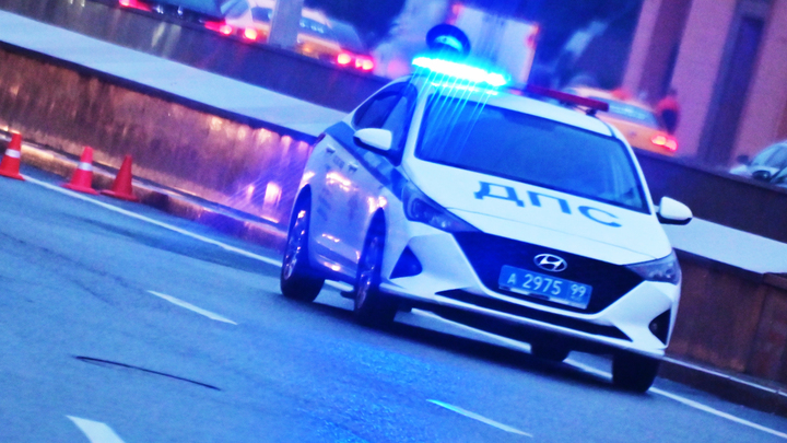 Баскетболист Борис Спрыгин влетел в дерево на Ford Mustang в Москве