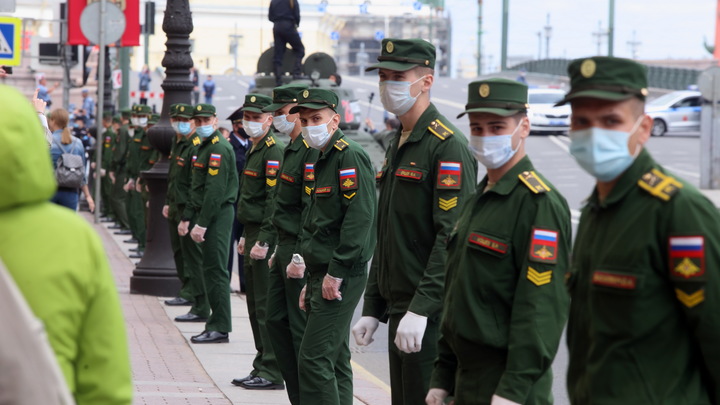 Владимирские призывники поедут в армию в масках