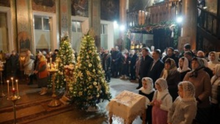Православные самарцы встретили Рождество Христово