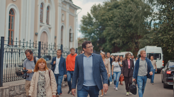 Квартал церкви Трёх Святителей открылся после масштабной реконструкции в Нижнем Новгороде