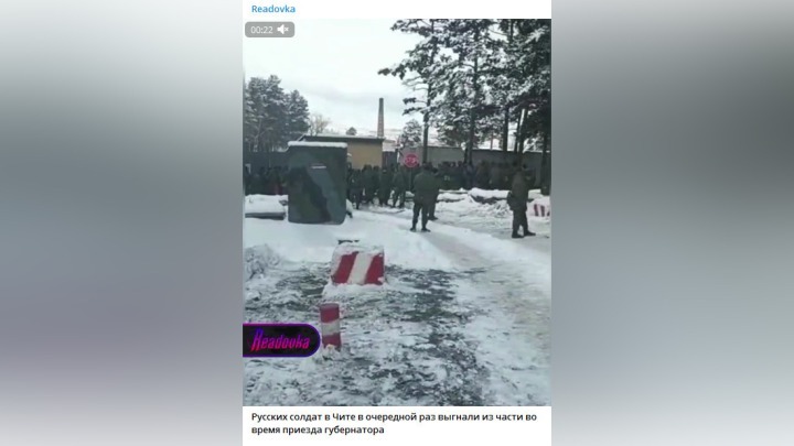 Губернатор Осипов обратился в Минобороны из-за скандального видео с солдатами в Забайкалье