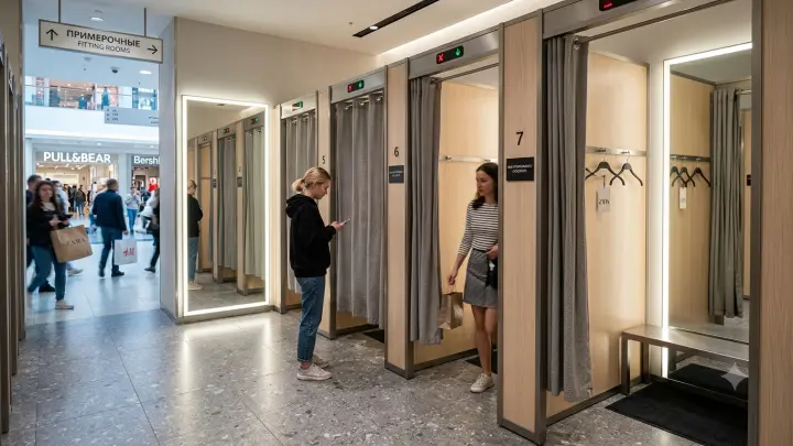 Посетитель поджёг одежду в примерочной московского ТЦ и сбежал